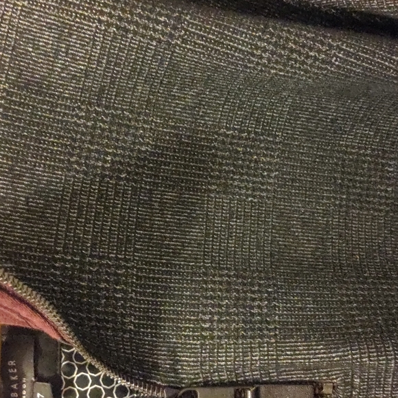 Ted Baker men's quarter-zip sweater/sweatshirt - size UK 7 (men's XXL) - Picture 3 of 6